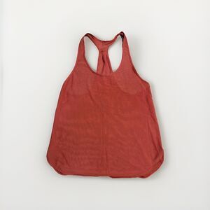 Lululemon Womens Size 6 Swiftly Tech Racerback 2.0 Tank Top Red Orange EUC